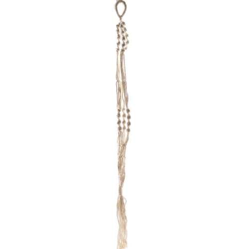 Macrame pot holder - hanging from the ceiling