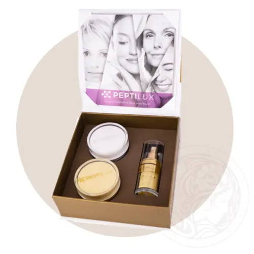 Peptilux Luxury Skin Care Cream Set LUXSET004 BUY ONLINE WORLDWIDE DELIVERY GREZNI LV