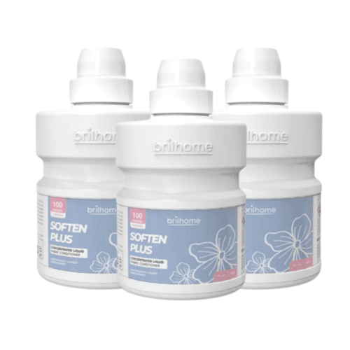 Brilhome Soften plus “Floral caress” veļas mīkstinātājs 3gb. komplekts