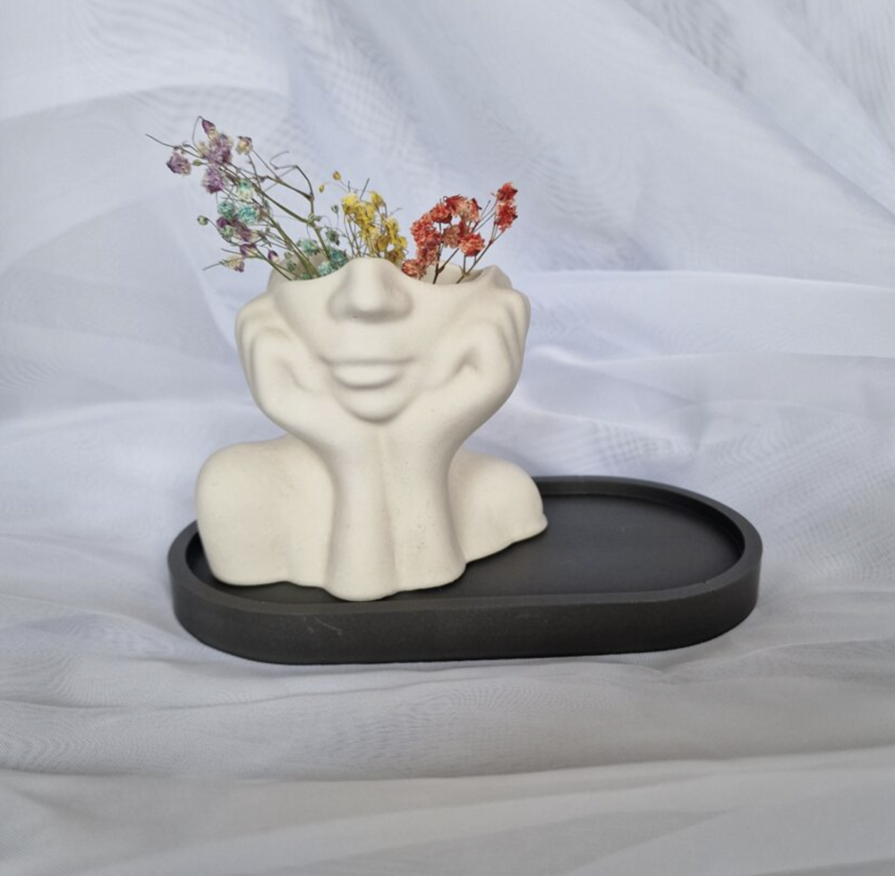 Dekoratīvā vāze roku darbs - Image 3