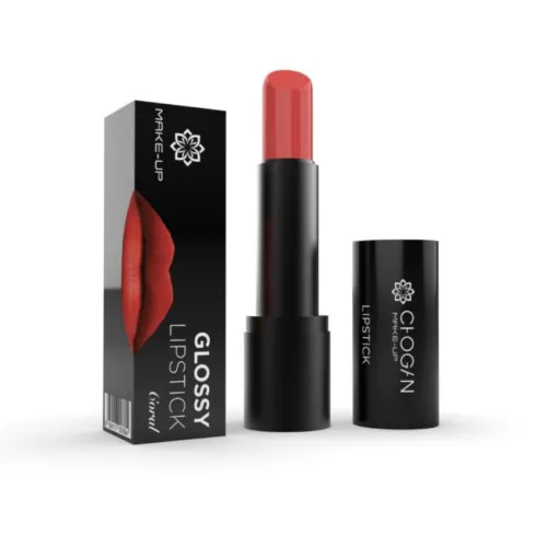Chogan glossy lipstick Coral 5 G MKRS12 Buy online at Grezni.lv shop – worldwide delivery