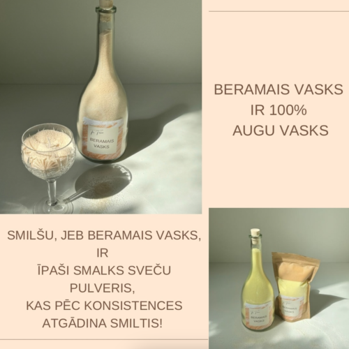 Smilšu sveču vasks