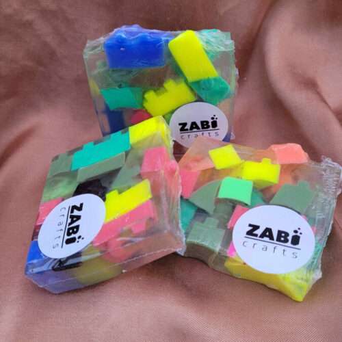 ZABI Spēļu klucīšu ziepes - Arbūzs