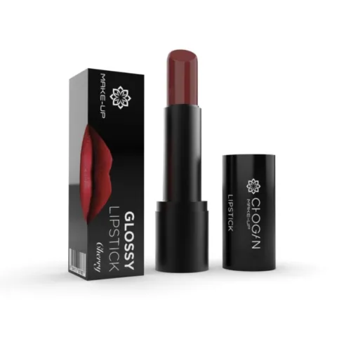 Chogan glossy lipstick Cherry - Buy online at Grezni.lv shop – worldwide delivery