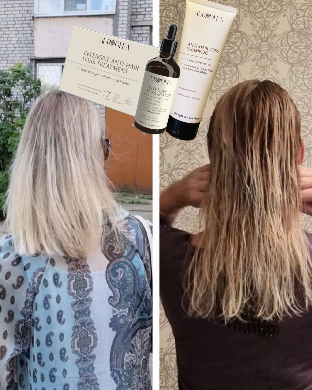 Clients results anti hair loss shampoo autrodhea 2