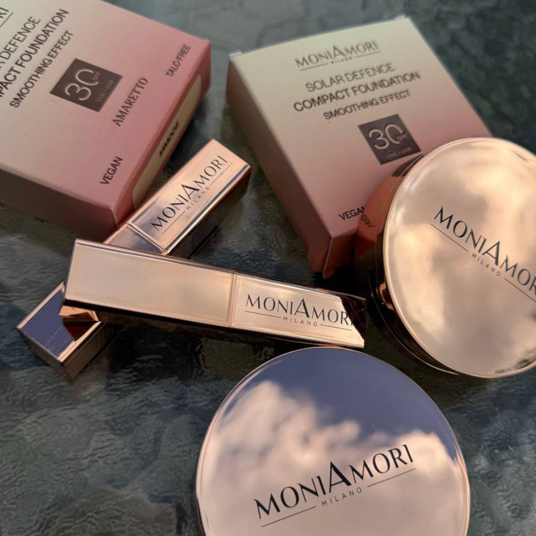 MoniAmori Solar Defence Compact Foundation with SPF 30 buy online grezni lv worldwideshipping chogan 8