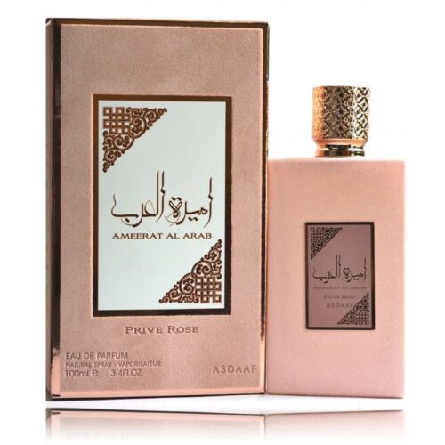 Lattafa Ameerat Al Arab Prive Rose EDP smaržas sievietēm 100ml grezni lv