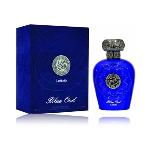 Lattafa Blue Oud EDP unisex smaržas 100ml grezni lv