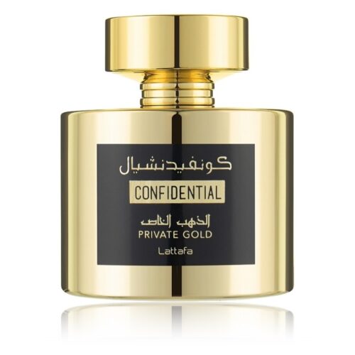 Lattafa Confidential Private Gold EDP unisex smaržas 100ml