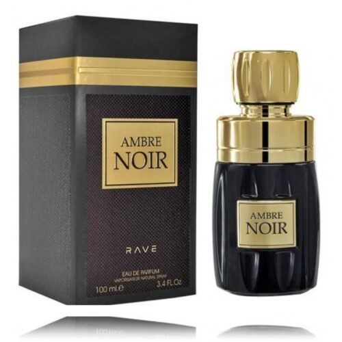 Lattafa Rave Ambre Noir unisex smaržas 100ml grezni lv