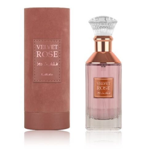 Lattafa Velvet Rose EDP unisex smaržas 100ml grezni lv