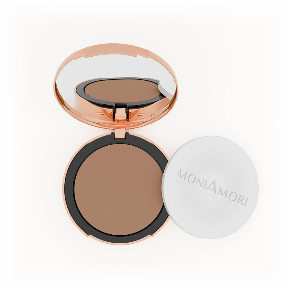 Компактна тональна основа MoniAmori з SPF30 - Creme Caramel MM008