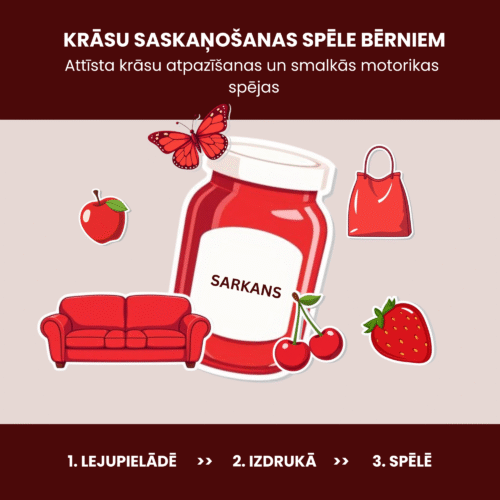 Krāsu saskaņošanas spēle bērniem pdf formātā lejupielādei grezni lv