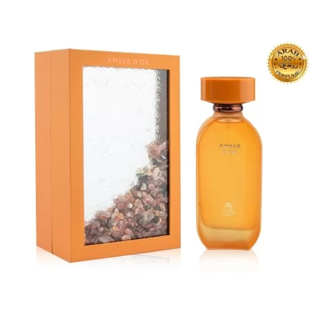 Amber D'OR Fragrance World – Arabian perfume (EDP, 100 ml) | Inspired Al Haramain Amber Oud Gold
