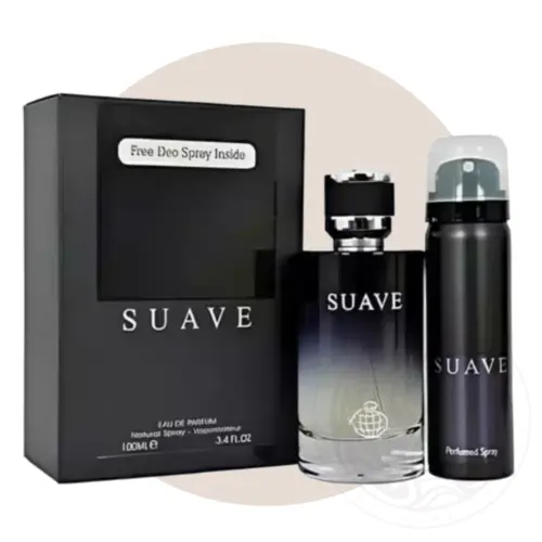 Arābu smaržas Suave EDP vīriešiem 100ml komplekts grezni lv
