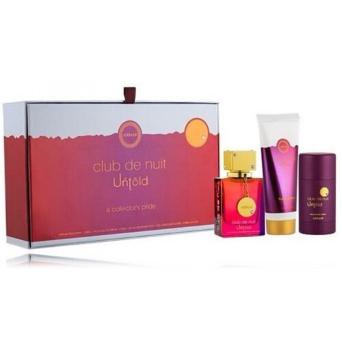 Armaf Club De Nuit Untold set (105 ml. EDP + 100 ml. body lotion + 75 g. deodorant stick)