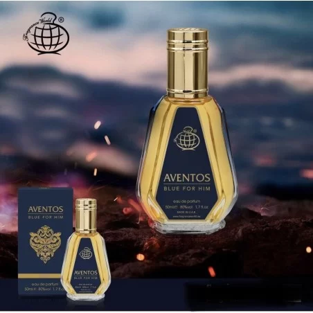 Aventos Blue For Him 50ml - Arabian Perfume from Fragrance World