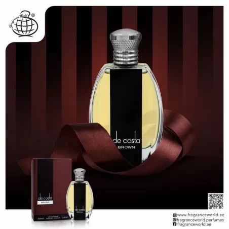 De Costa Brown Fragrance World – Arabian perfume (EDP, 100 ml) | Inspired Dunhill Brown