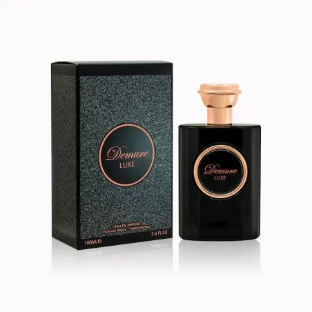 Demure Luxe by Fragrance World – Arabian perfume (EDP, 100 ml) | Inspired by Yves Saint Laurent Black Opium
