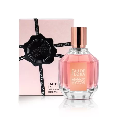 EAU de Flora Mark & Victor by Fragrance World – Arabian perfume (EDP, 100 ml) | Inspired by VIKTOR&ROLF Flowerbomb