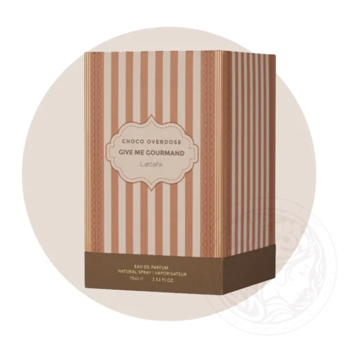 Give Me Gourmand Choco Overdose Lattafa EDP 75ml Grezni lv worldwide delivery
