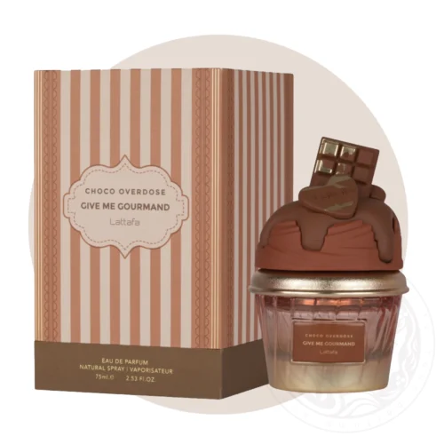 Give Me Gourmand Choco Overdose Lattafa EDP 75ml Grezni lv worldwide delivery