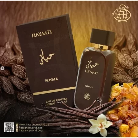 Hayaati Royale Fragrance World – Arabian Perfume (EDP, 100 ml)