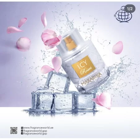 Icy Roses by Fragrance World – Arabian perfume (EDP, 100 ml) | Inspired by Roses on Ice By Kilian