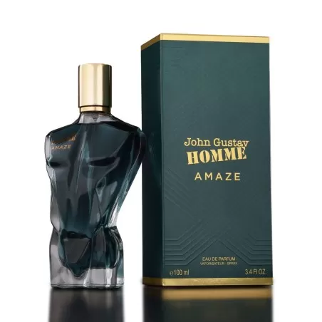 John Gustav Homme Amaze by Fragrance World – Arabian perfume (EDP, 100 ml) | Inspired by JPG Le Beau