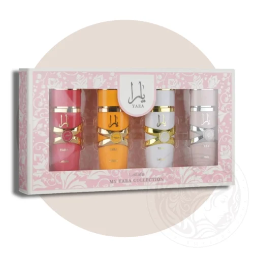 Lattafa My Yara Collection gift set 4pcs 25ml komplekts Grezni lv