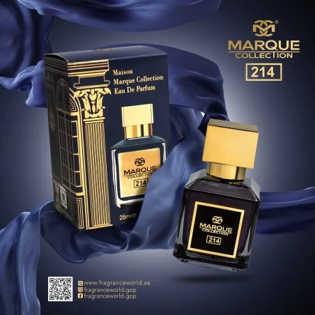 Marque 214 (Oud satin mood) 25ml - Arabian Perfume by Fragrance World