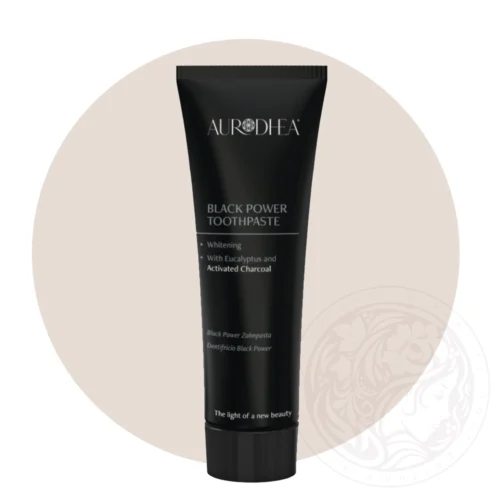 Power Black Toothpaste with Activated Charcoal 75g Grezni lv