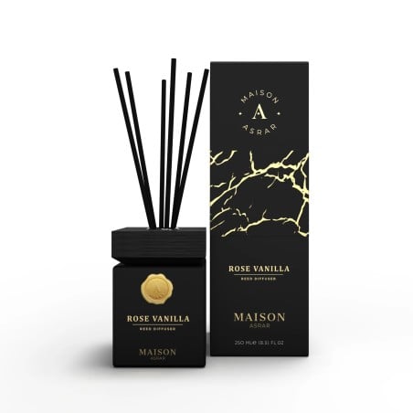 Rose Vanilla Fragrance with Sticks Maison Asrar