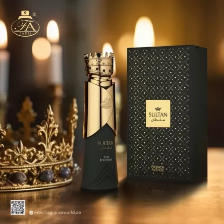 Sultan The Founder French Avenue & Fragrance World – Arabian Perfume (EDP, 80 ml)