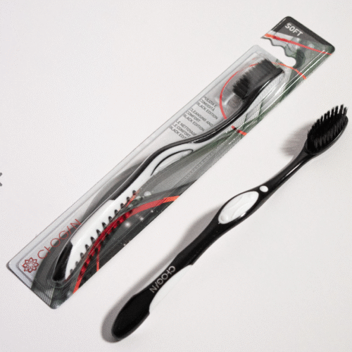 Soft Bristle Toothbrush (Black)