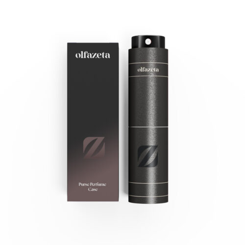 15 ml perfume spray refill container from Olfazeta Timeless line TCOV009 - Black