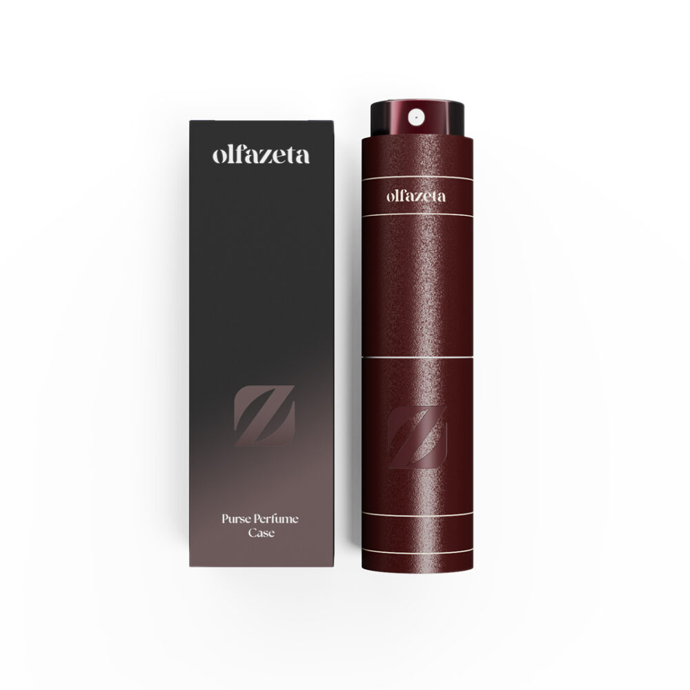 15ml smaržu aerosola uzpildes konteiners no Olfazeta Timeless līnijas COV008 - Burgundy