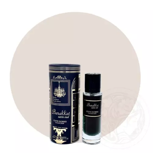 Barakkat Satin Oud 30ml mini smaržas pirkt grezni lv