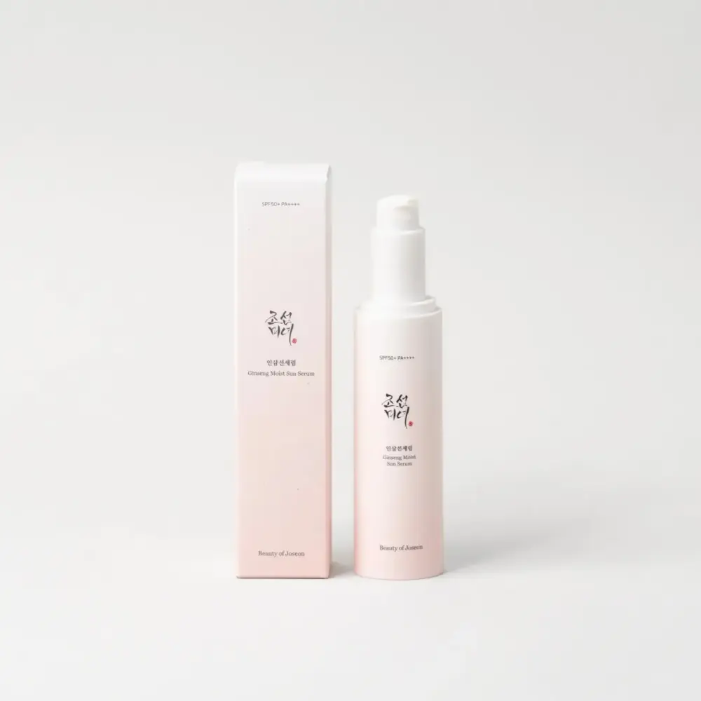 Beauty of Joseon Ginseng Moist Sun Serum SPF50 Korean cosmetics. shop Latvia