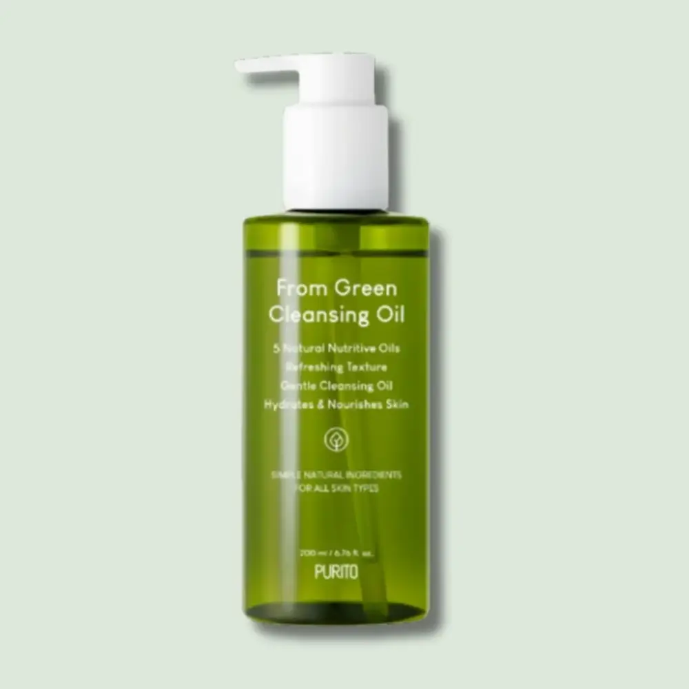 Purito From Green attīroša eļļa 200ml Korejiešu kosmētika pirkt internetā grezni lv