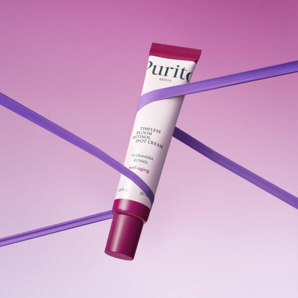 PURITO SEOUL Timeless Bloom pretgrumbu krēms ar retinolu 30ml Korejas kosmētika pirkt