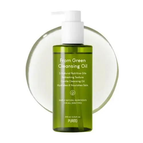 Purito From Green attīroša eļļa 200ml Korejiešu kosmētika pirkt internetā grezni lv