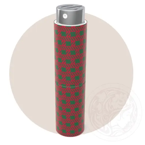 Smaržu fultāris līdzi ņemšanai 15ml Monogram Rope - Red and green