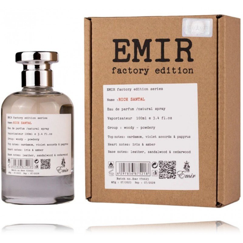 Emir Rich Santal - (Le Labo Santal 33) - Arabiški kvepalai iš Paryžiaus kampelio - Image 2