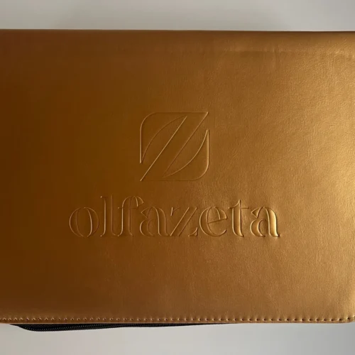 Chogan Olfazeta golden perfume case 130 testers worldwide delivery
