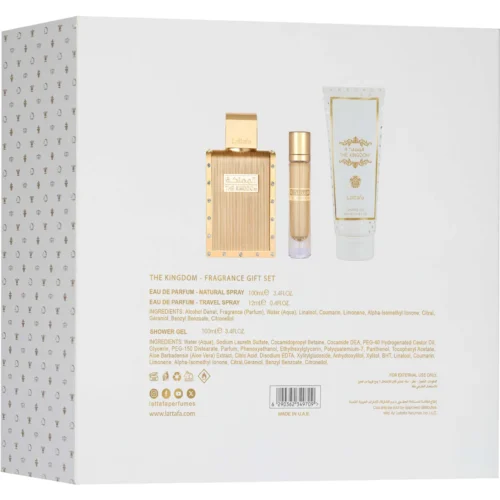 Gift Set The Kingdom Man Lattafa buy at grezni lv dāvanu komplekts