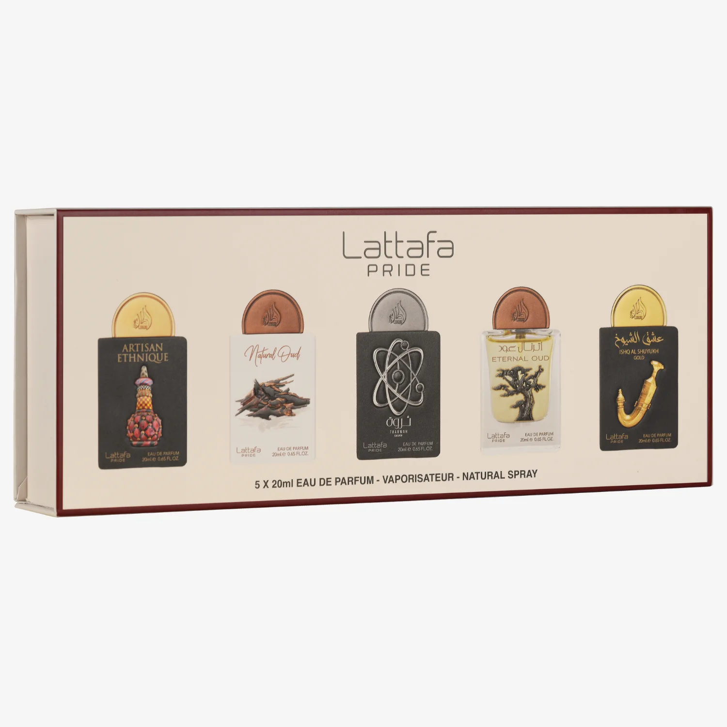 Lattafa Pride 5x20ml dāvanu komplekts ARTISAN ETHNIQUE