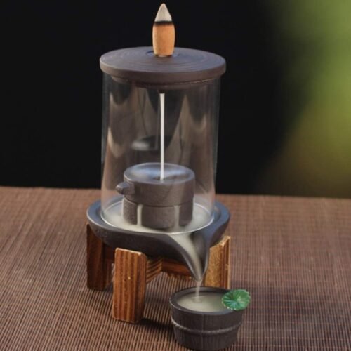Backflow Incense Burner - Teahouse Waterfall