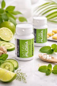 VITALFLORA is a food supplement in capsules featuring the exclusive MICROCORE™ complex,