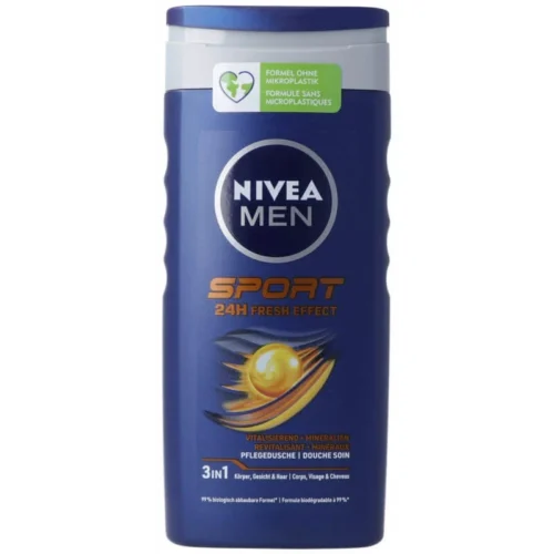 NIVEA Men Sport 3in1 dušas želeja vīriešiem 250ml
